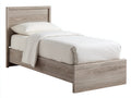Camas individuales cama individual madera natural 200x90x100 cm estilo moderno minimalista funcional